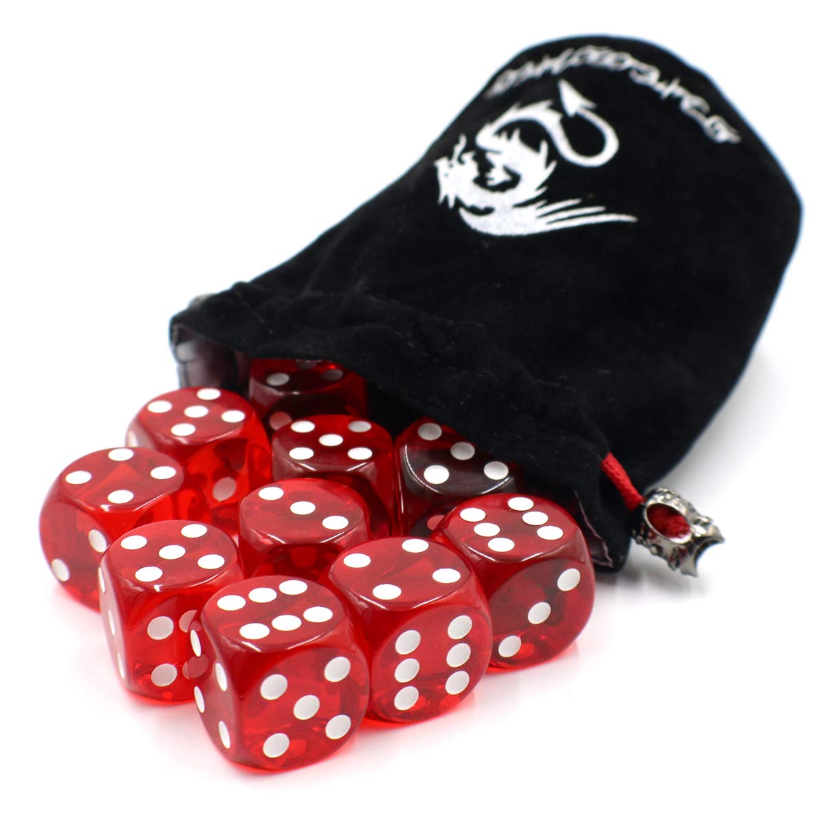 24-25 DICE D6 LXL（59-62cm） Amazon.com: Jumbo D6 Dice with Velvet Bag - Large 24mm Life