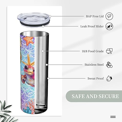 Miniatura 5 de Vaso de café de tortuga con tapa, tazas aisladas, tazas de café, taza de viaje, regalos para mujeres, amigos, aniversario, regalos de cumpleaños