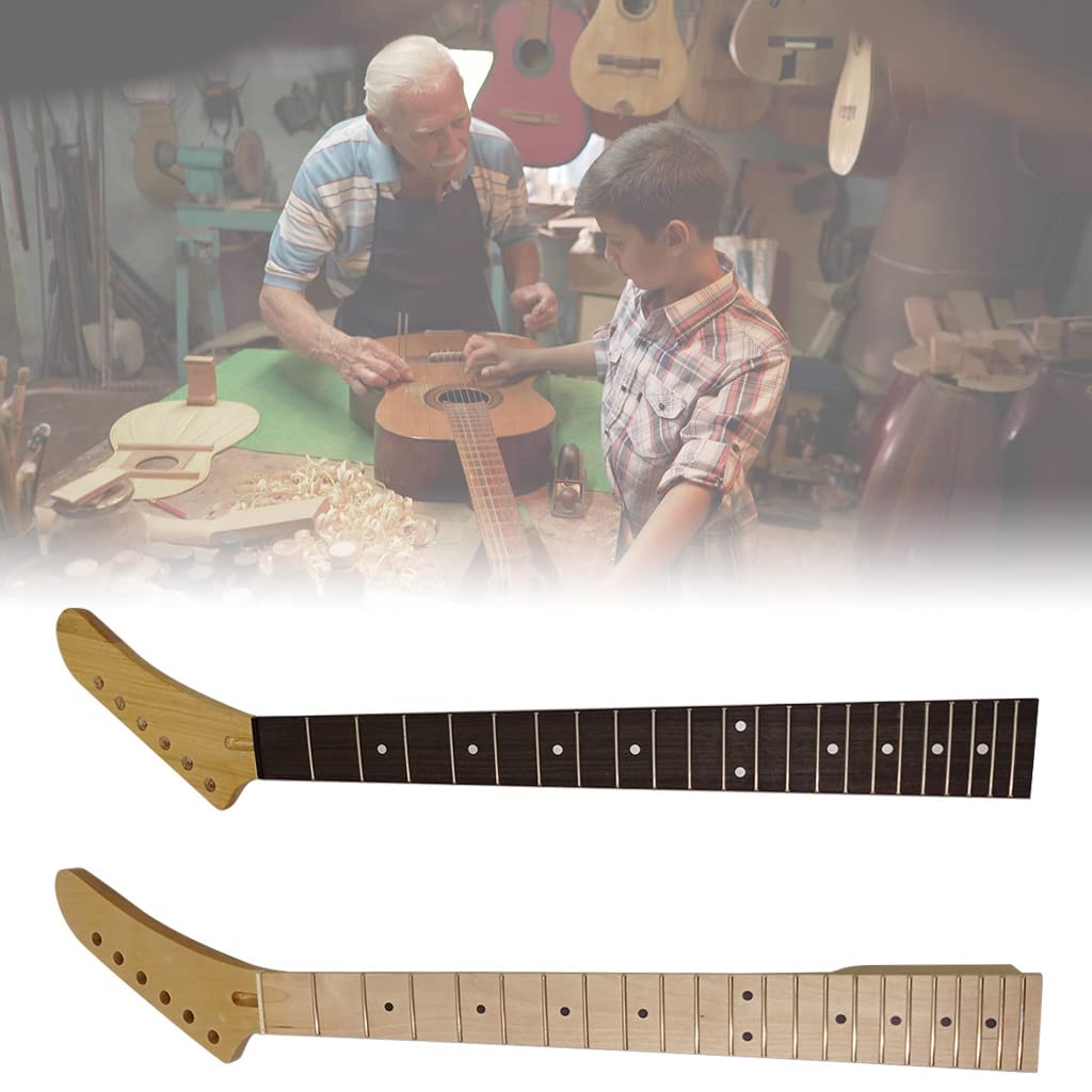 Electric Guitar Neck Wooden Stylish Replacement Guitar Neck For Electric Guitar Neck Parts Replace 22 Frets