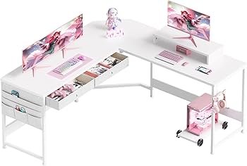 Amazon.co.jp: YeTom l字デスク 机 125cm x 125cm パソコンデスク つく Amazon.co.jp: YeTom l字デスク 机 125cm x 125cm パソコンデスク つく