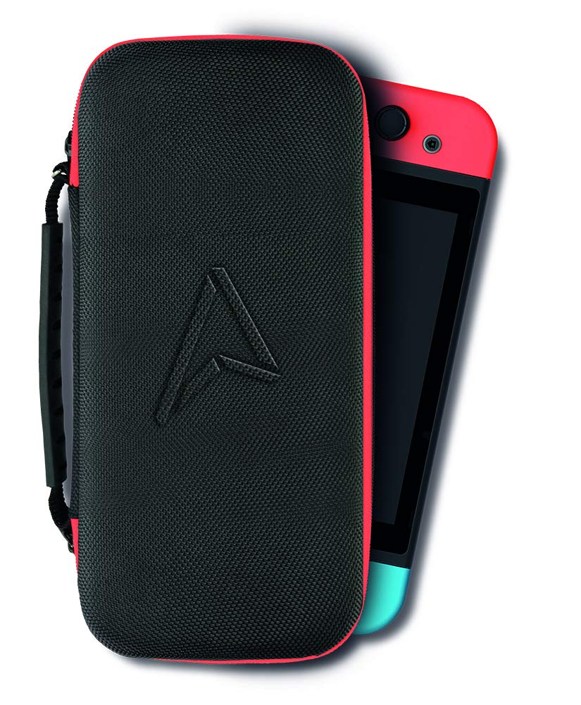 Steelplay-Kit d’accessoires complet 11en 1 Compatible avec Nintendo Switch incluant un étui de transport rigide pour Nintendo Switch,1 écran de protection en Verre Trempé.