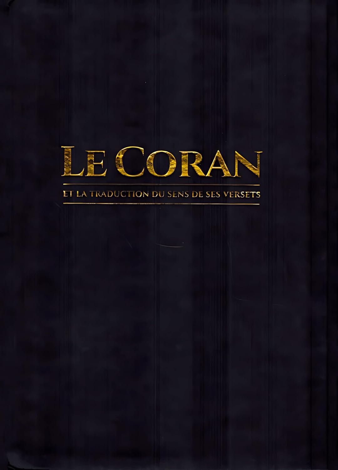 Coran Bilingue Arabe-Français
