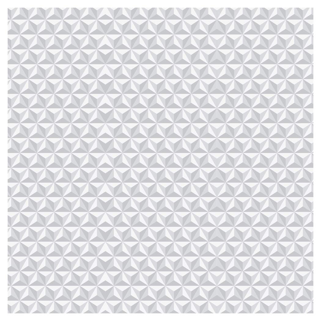 Triangle Design wallcoverings Adhesive DIY Wallpaper Sticker (61 cm X 61 cm)