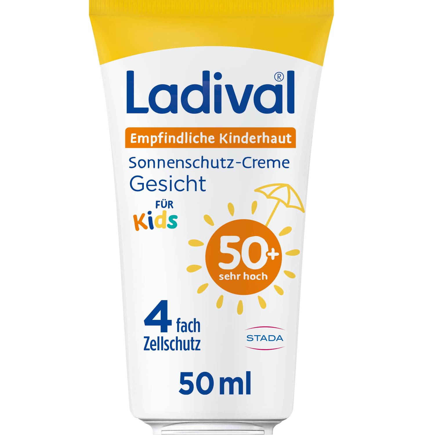Ladival für empfindliche Kinderhaut Sonnenschutz-Creme LSF 50+, 50 ml Creme