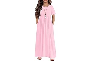 Youth Casual A-line Summer Flowy Maxi Dresses