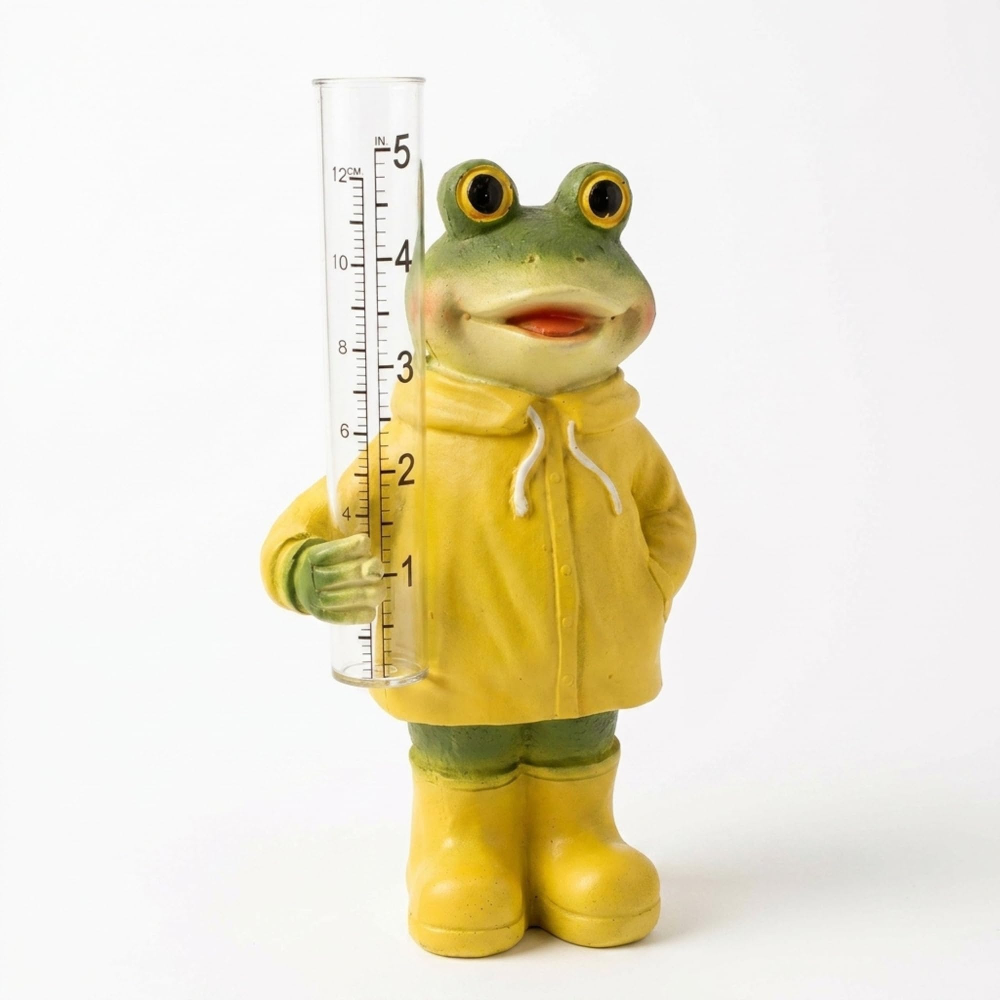 Amazon.com : The Bridge Collection Cute Resin Frog in Rain Coat