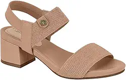 Sandália Feminina Modare Salto Blocado Calce Fácil