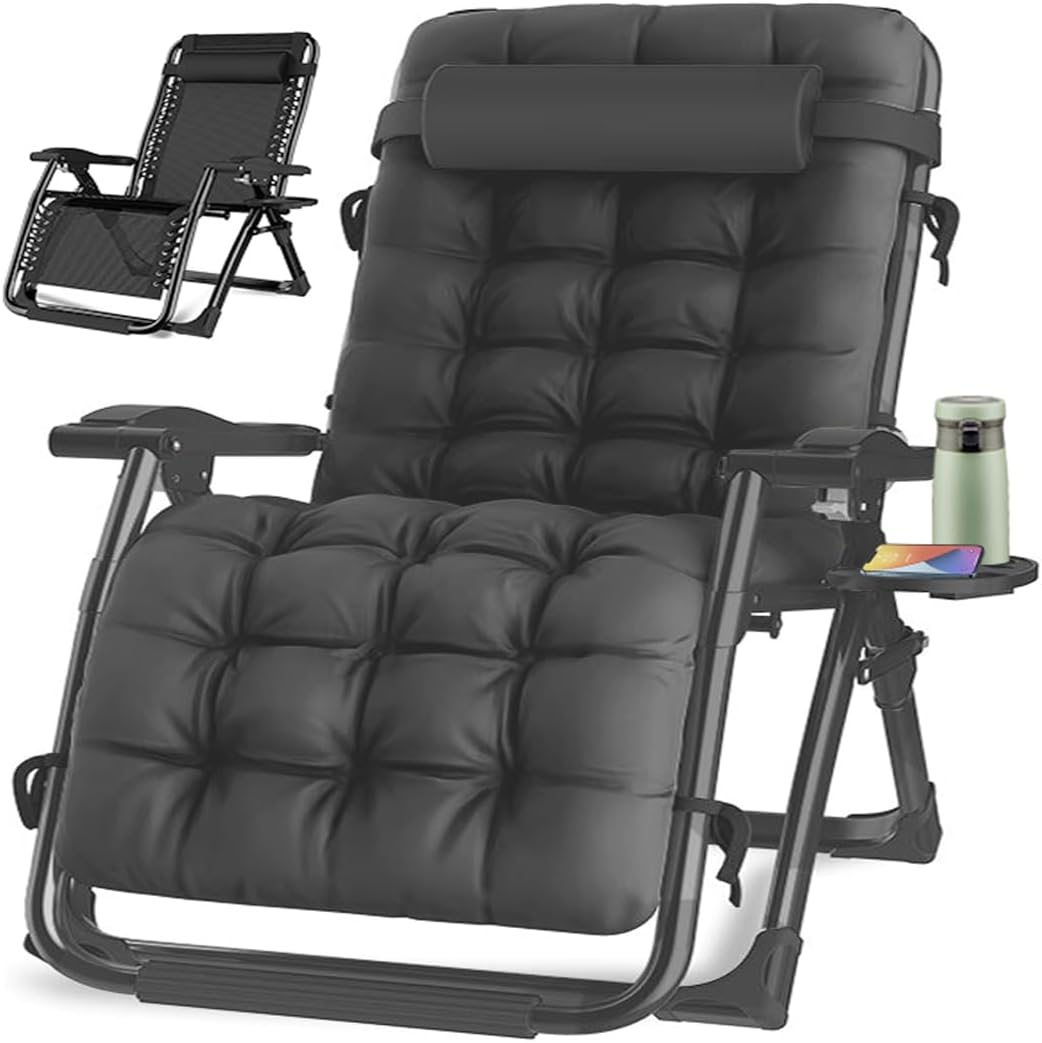 KINGBO Oversized Zero Gravity Chair, Lawn Recliner, Togo Ubuy