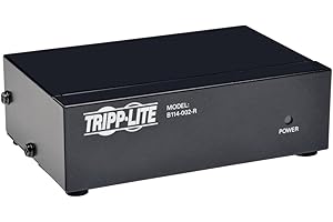 Tripp Lite 2-Port VGA Splitter for Crystal-Clear High-Resolution Video Display