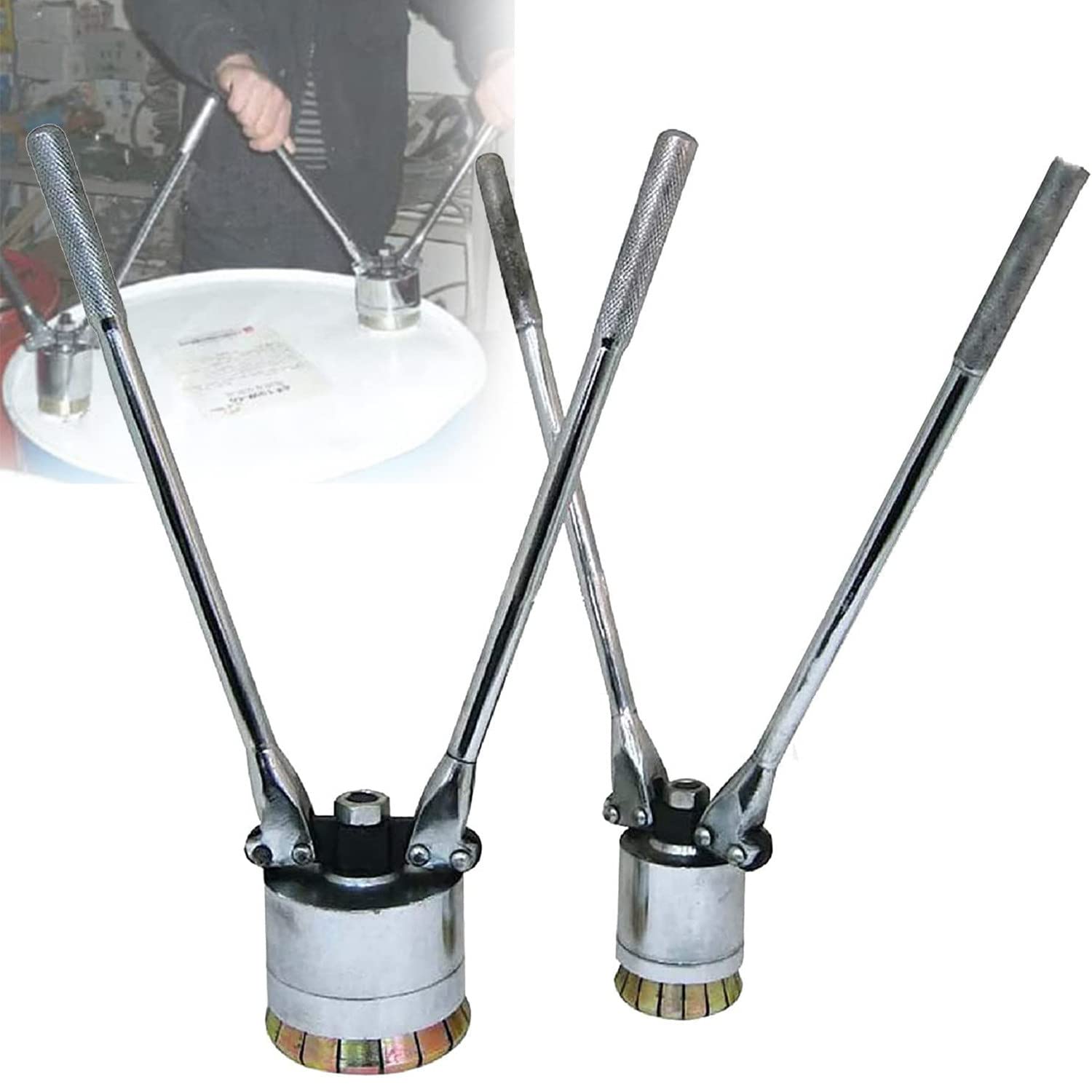 Buy 200l / 53 Gallon Drum Cap Seal Barrel Crimping Tool, 35mm 70mm Oil