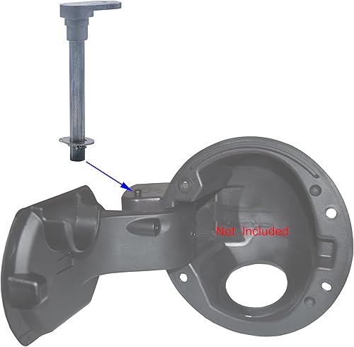 Autoacc Pasador de bisagra de puerta de combustible compatible con Tundra, kits de bisagra de reparación permanente, tapa de gas suelta Fix