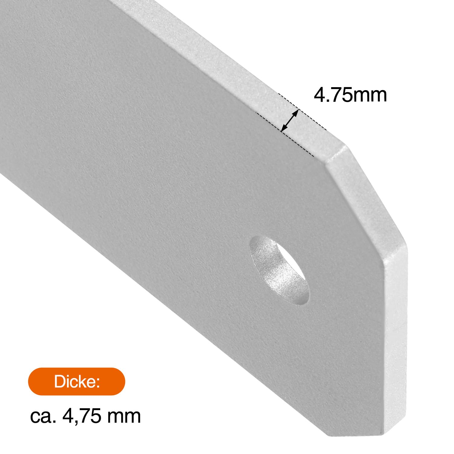 Juego de 8 anclajes en H de 101 x 600 mm – Soporte para postes en H para valla y postes de madera, anclajes en H robustos para valla de jardín, garajes, cenadores y proyectos de construcción
