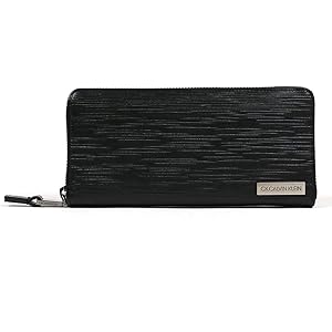 Amazon | [シーケーカルバンクライン] 長財布 ラウンドファスナー