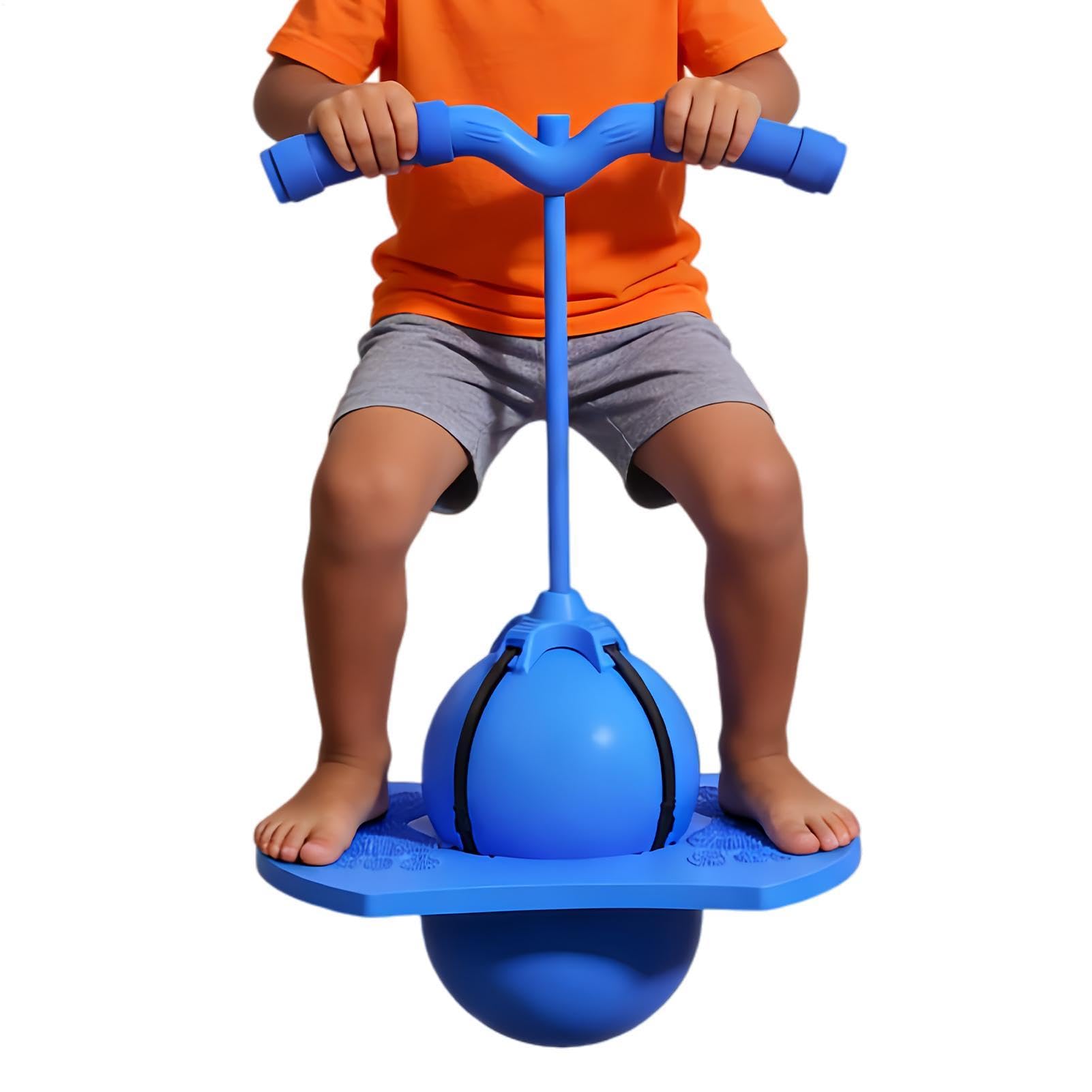 Columpio para saltar, antideslizante, altura ajustable para ejercicio, trampolín portátil para saltos, para educación física, clases de gimnasio, guardería y primaria
