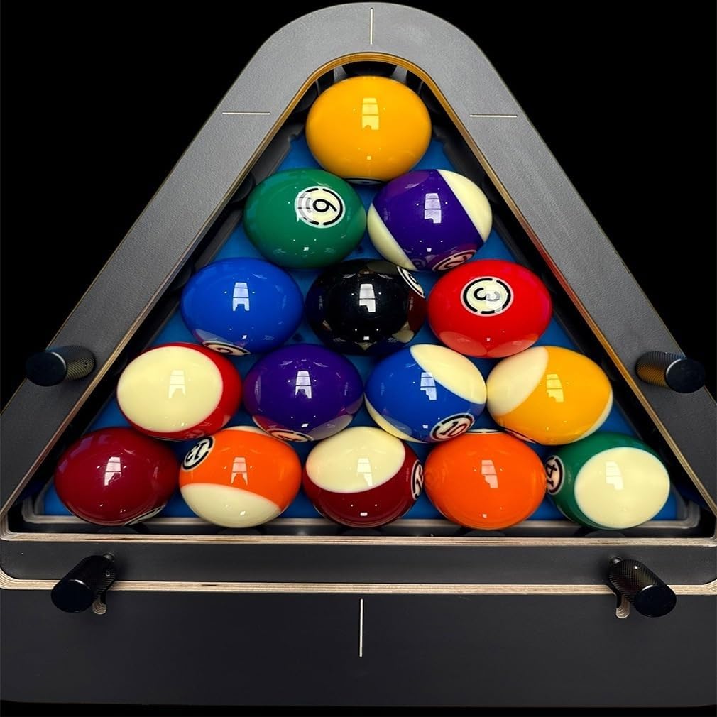 Bitman-Rack 9-Ball PRO Sistema di Rack per Biliardo di Precisione Legno Massello 8-Ball/9-Ball