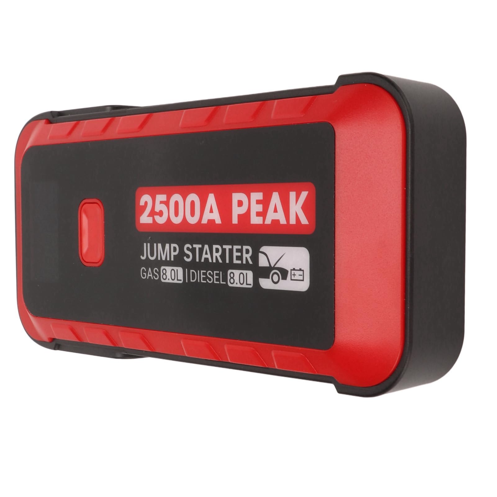 Rozrusznik Akumulatora Samochodowego 2500A 12 V, Zestaw Rozruchowy Akumulatora, Przenośna ładowarka Power Bank z Akumulatorem 25800 MAh, Dioda LED do Telefonów Komórkowych, itp