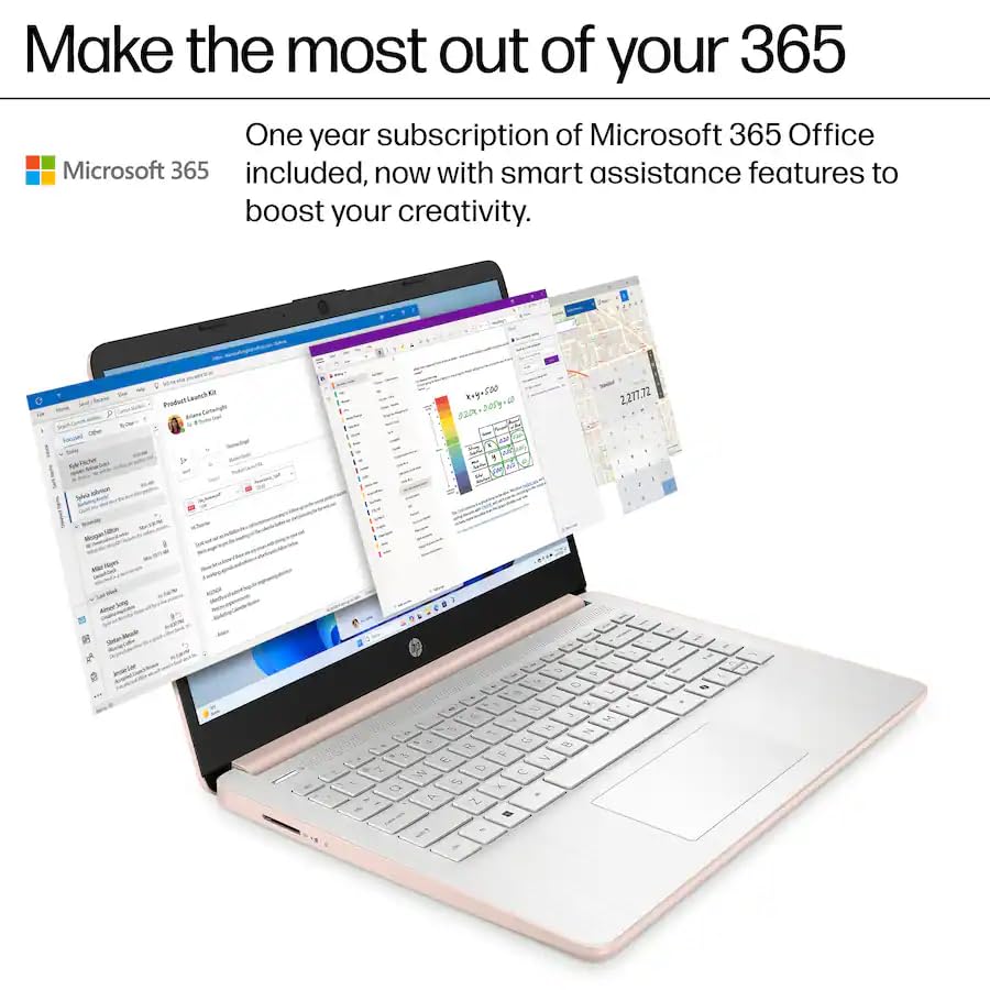 Amazon.co.jp: HP 14インチ薄型軽量ノートパソコン、Intel(インテル) 4