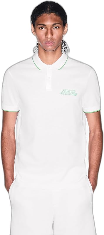 Polo con logo elevado 3D para hombre