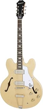 Epiphone casino ホワイト Epiphone Casino Elektro Gitar (Natural) : Amazon.com.tr: Müzik
