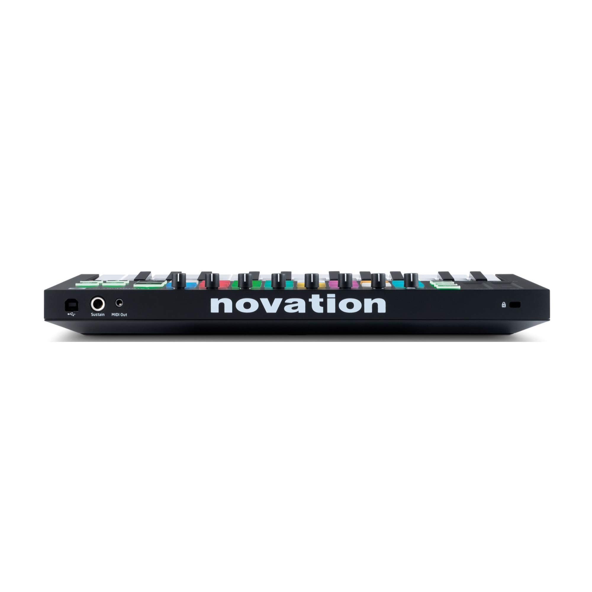 Novation Teclado Mini MK3 25 Mini Teclas MIDI com Pedal Sustain e