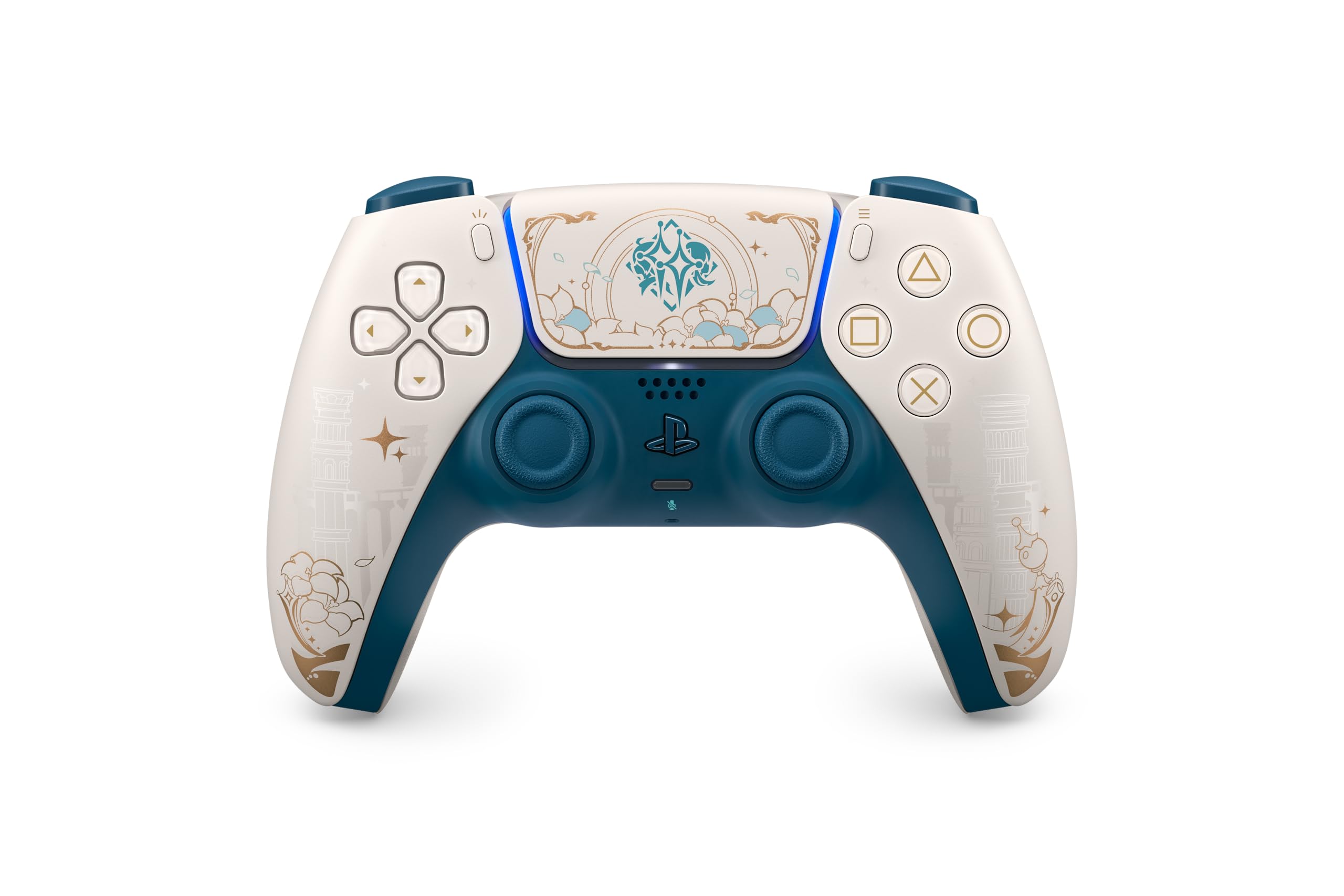 Playstation Sony, Manette sans fil DualSense® – Édition limitée Genshin Impact pour PS5 PC Mac et Mobile
