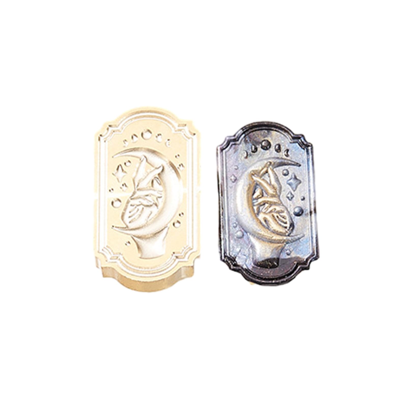 Kalttoy Wax Seal Stamp Head for Valentine Card Wedding Invitation Envelope, Exquisite Pattern Wax Seal Stamp Head Supplies