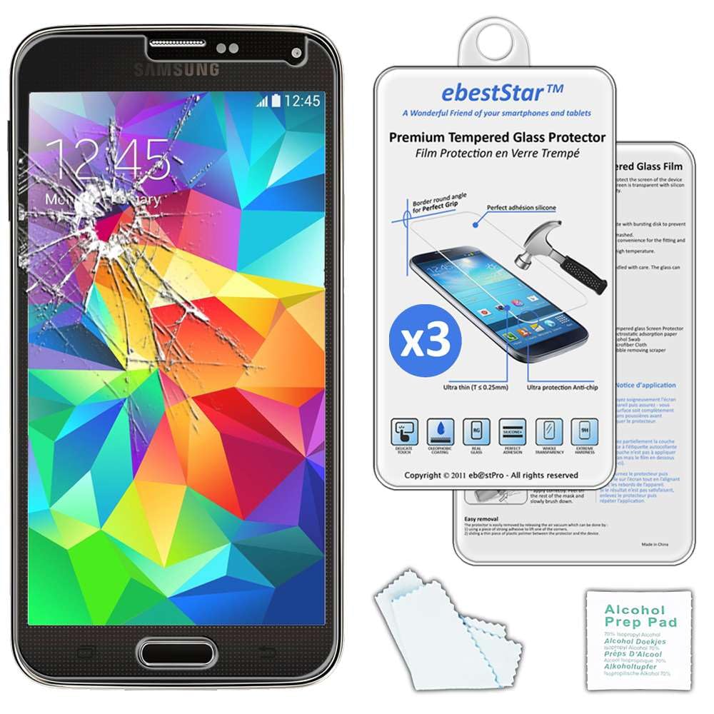 EbestStar - 3x Vetro Temperato Per Huawei P20 PRO | Proteggi Schermo Con Pellicola Anti-urto E Anti-graffio [Compatibile Con 155 X 73.9 X 7.8mm, 6.1 Pollici]