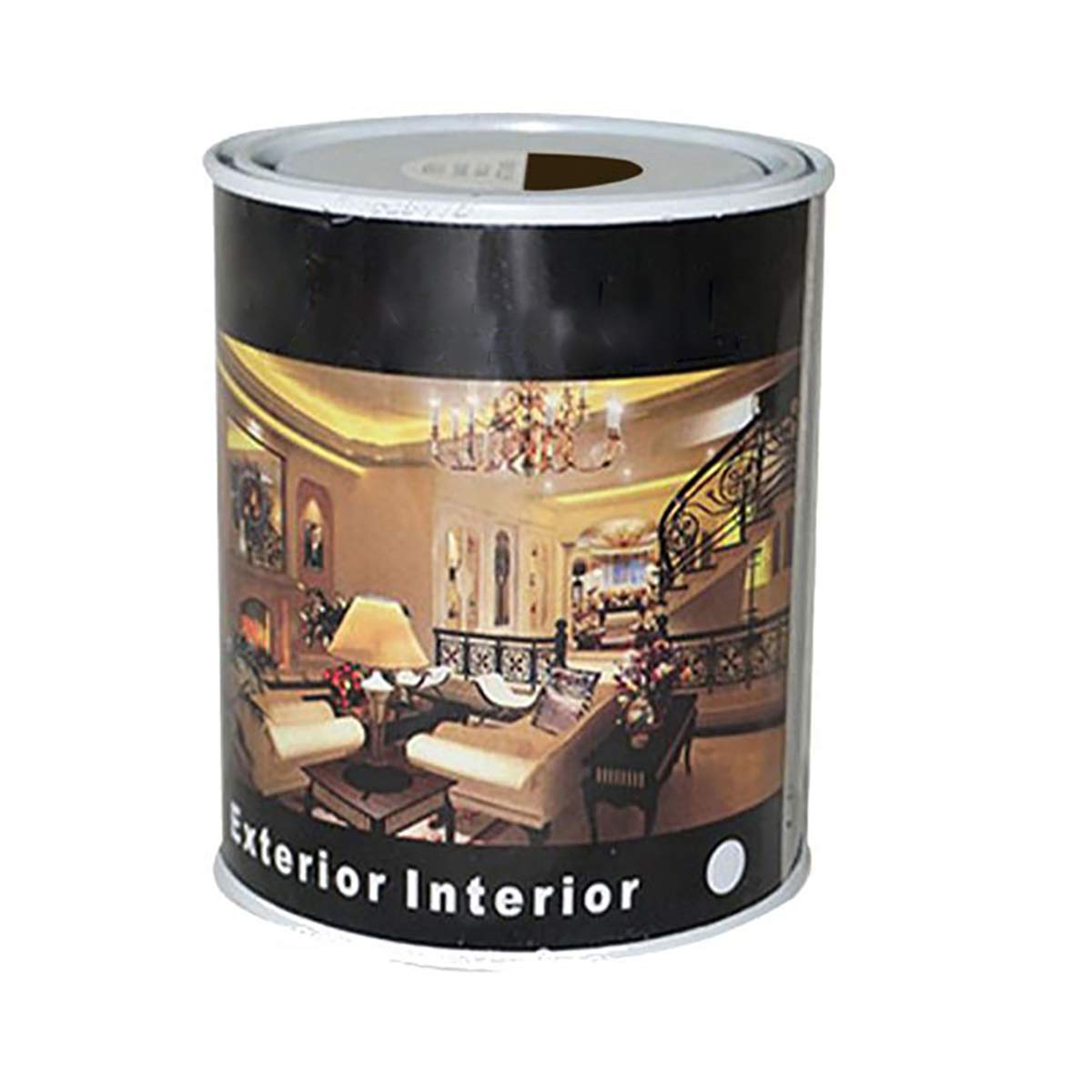 H HANSEL HOME Pintura Esmalte al Disolvente para Madera y Metal, Pintura Alquidica de Rápido Secado para Superfícies Interiores y Exteriores(Negro Satinado, 125 ML) — view 35