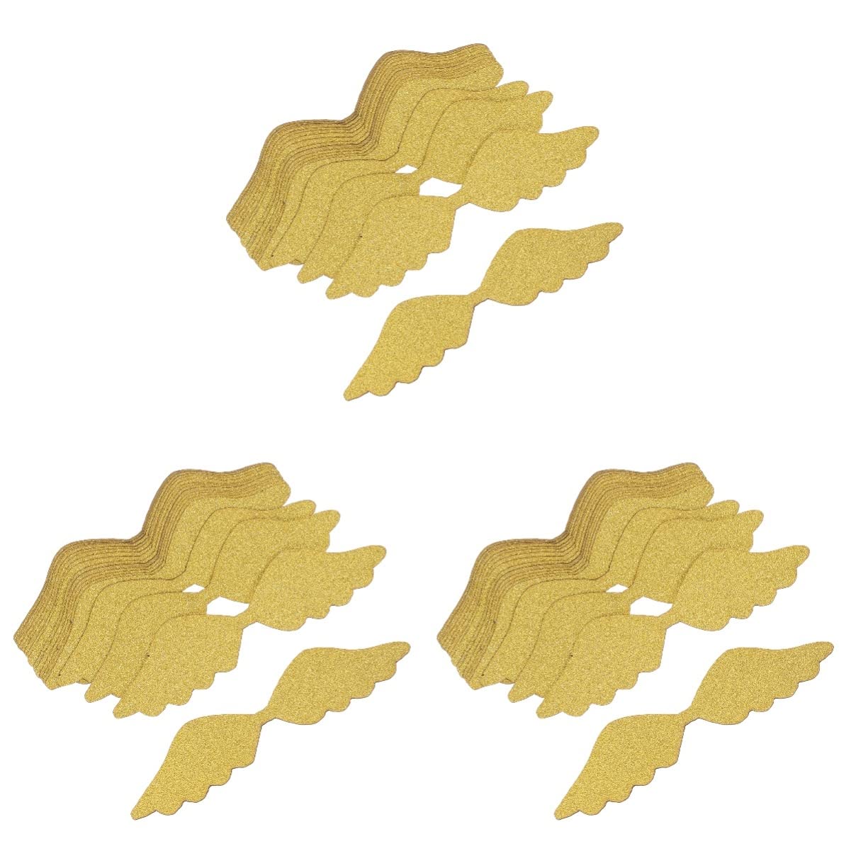 Toyvian 450 Pz Inserto Torta Vigilia di Capodanno Bandiera Superiore della Torta Topper Cupcake Ala Glitterata Torta al Cioccolato Topper per Cupcake Carta Dolce Frutta Bambino