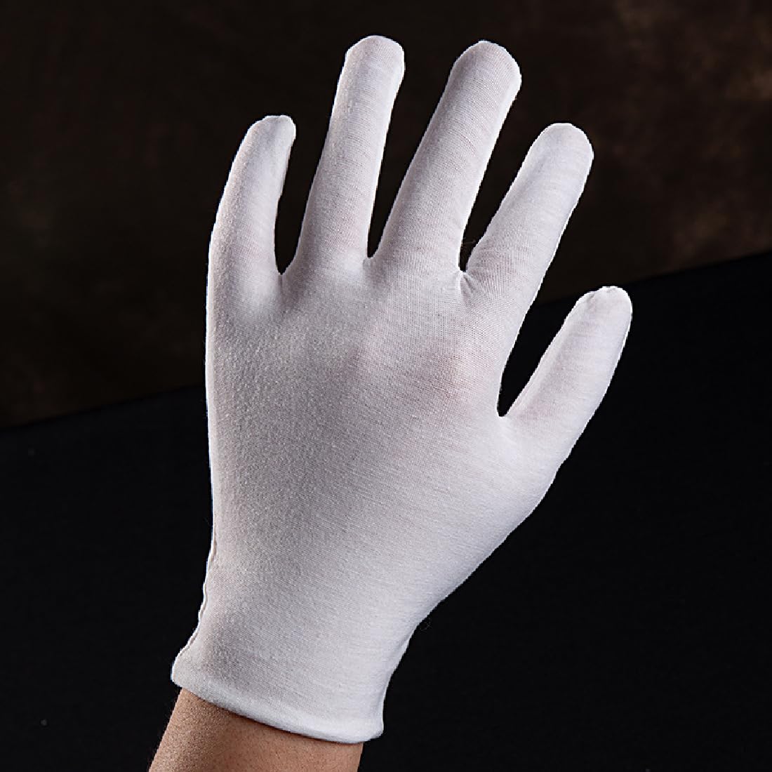 3 Paia Guanti Bianchi In Cotone - Ipoallergenici Per Gioielli, Monete E Fotografie - Foto 10