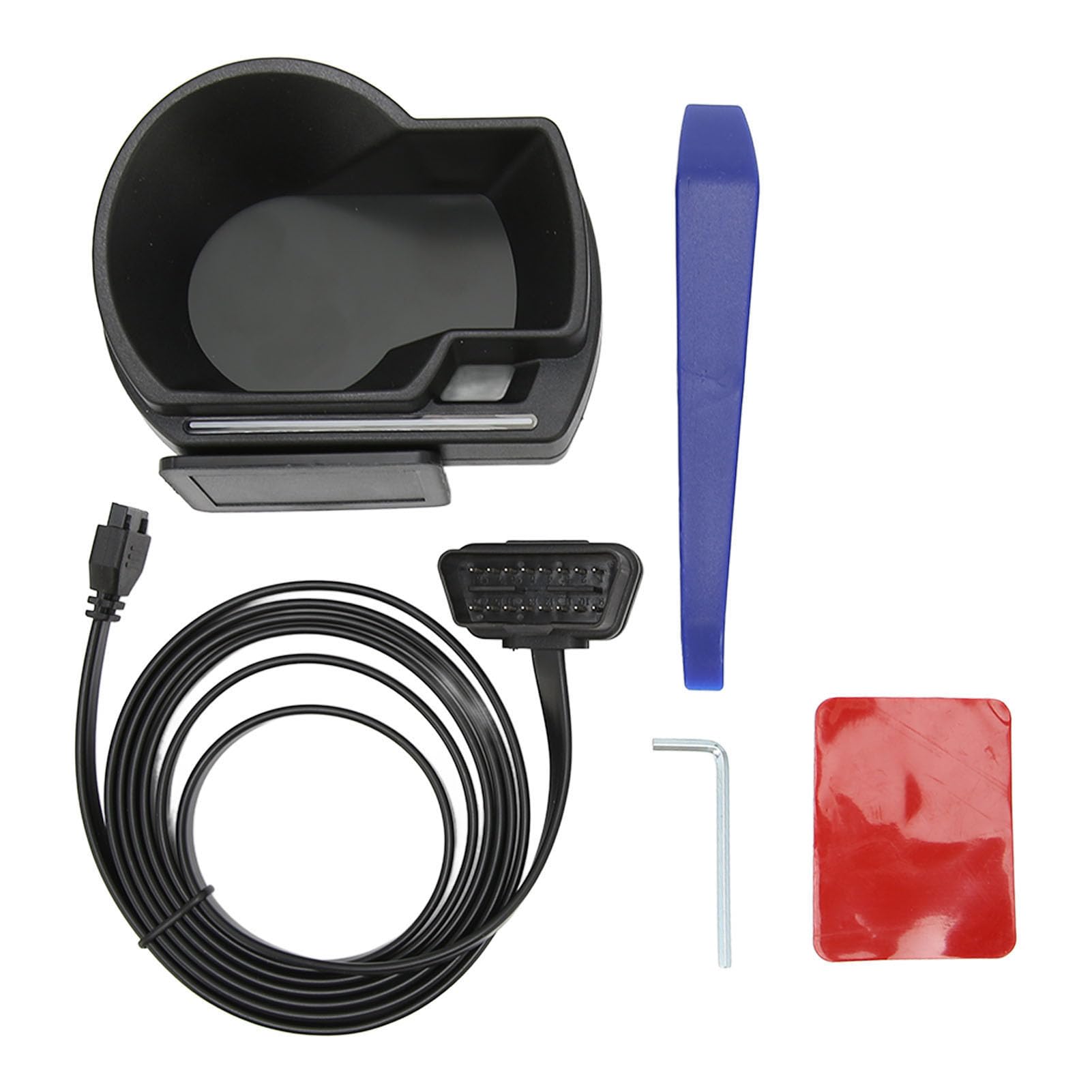 Cocoarm Wyświetlacz HUD do Samochodu, Tryb Podwójny OBD GPS, Wskaźnik OBD