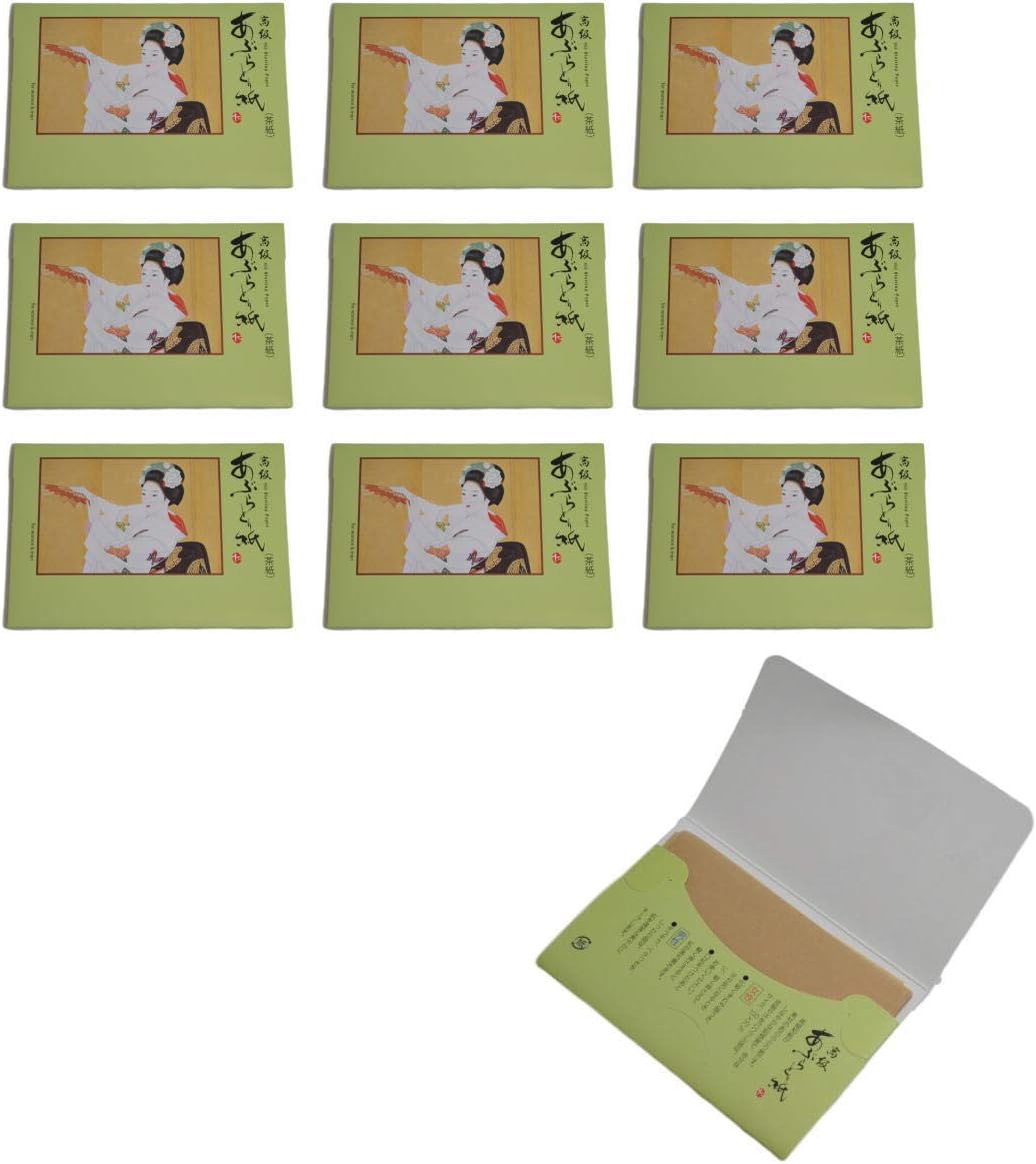 Dancing Maiko Japanese Premium Oil Blotting Paper 100 Sheets Packs of 10