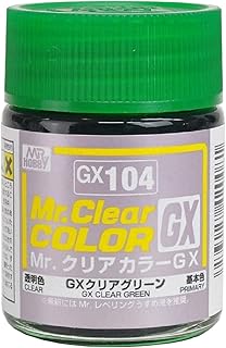 Mr. Hobby GX104 Clear Green 18ml, GSI Mr. Color GX
