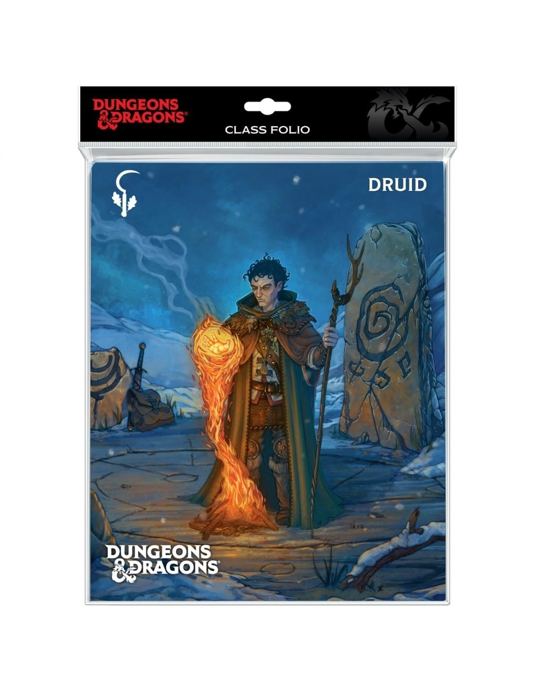 Ultra Pro - Dungeons & Dragons - Class Folio With Stickers - Druid