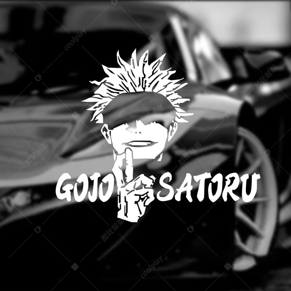 Amazon.co.jp: 五条悟 車のステッカー 呪術廻戦 ステッカーステッカー