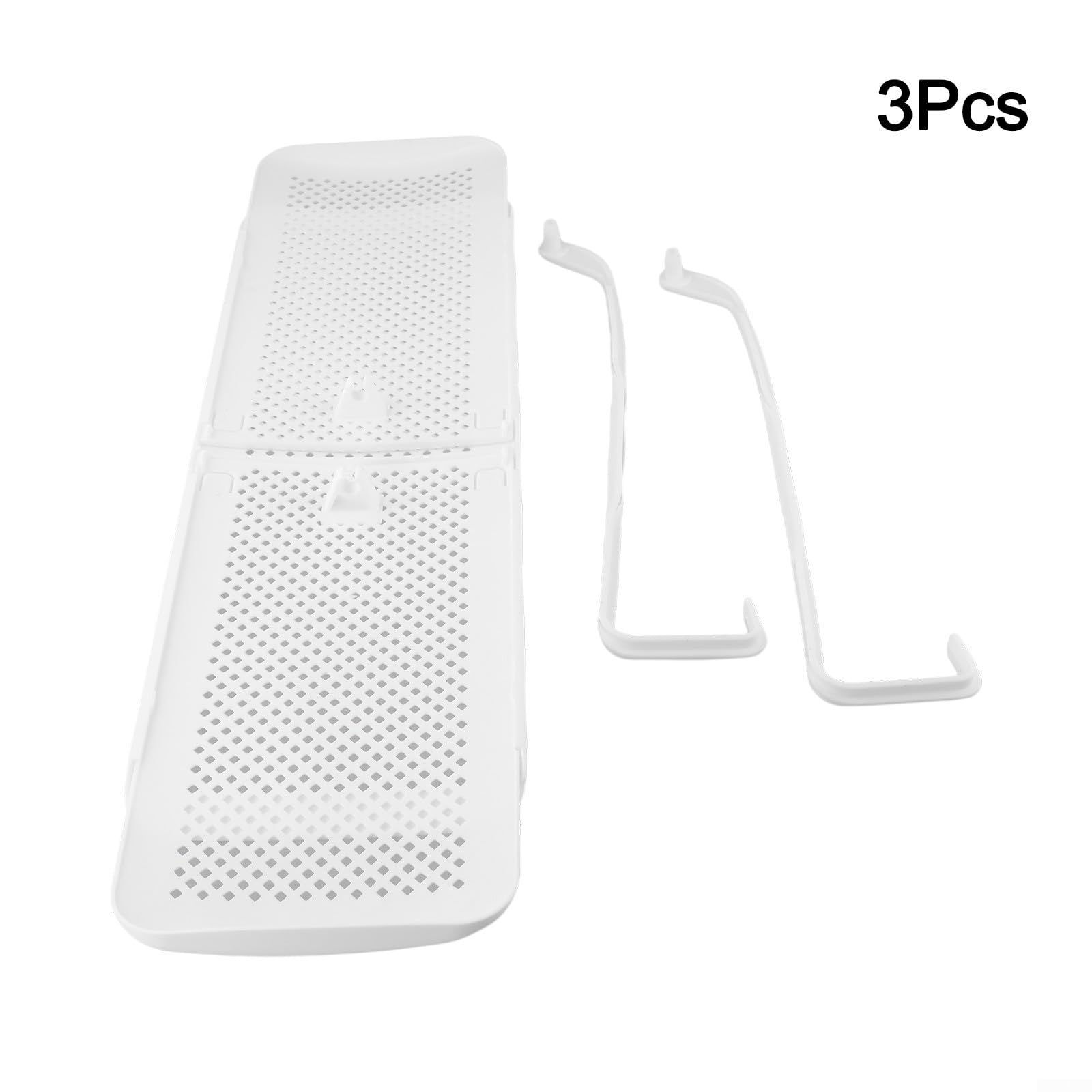Deflettore per condizionatore d'aria, deflettore retrattile da parete, guida anti soffiaggio diretto per raffreddamento domestico, regolabile 56-90 cm, bianco (filtro in cotone)