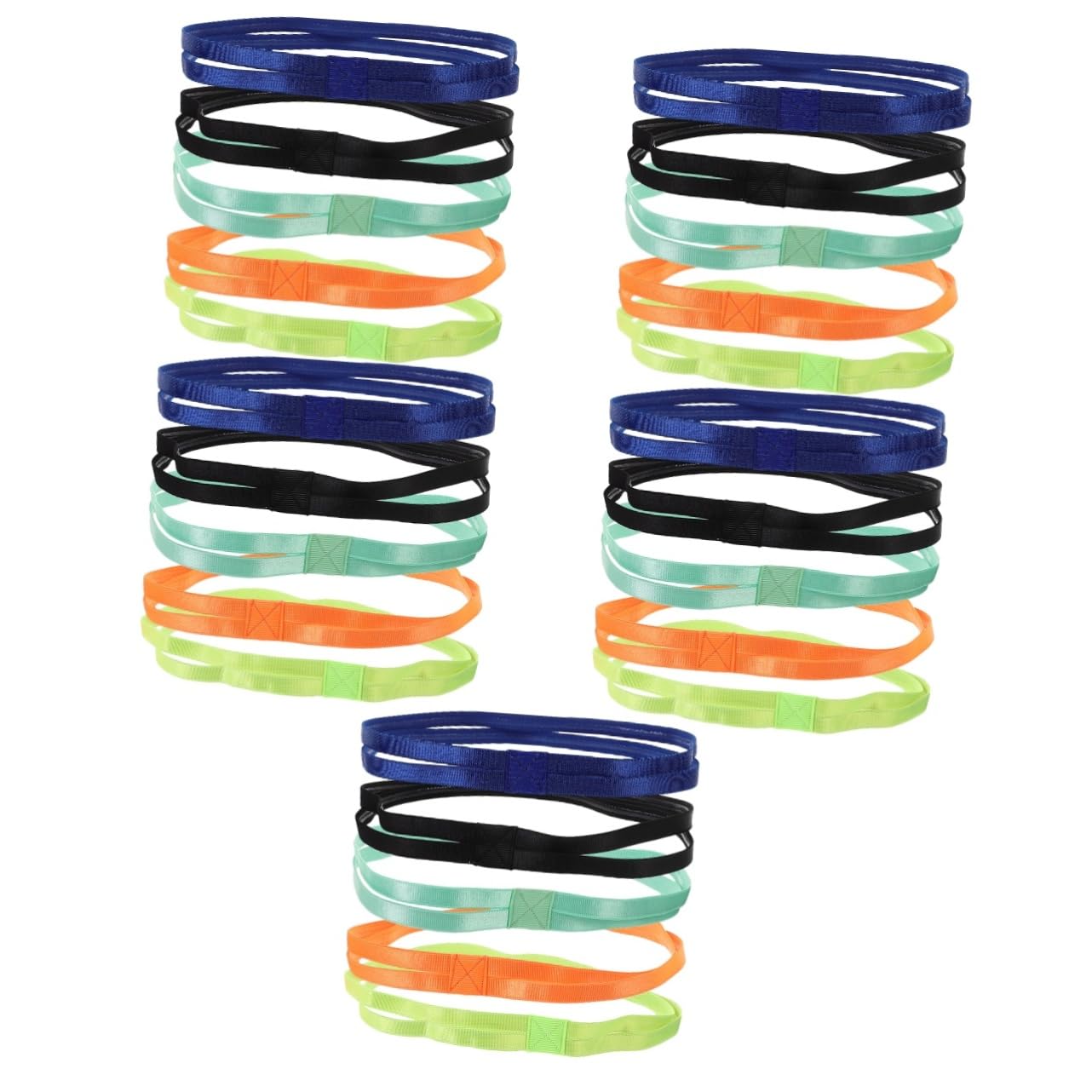 Milisten Bandeau en Tissu pour Entraînement Bandeau Respirant Bandeau Athlétique