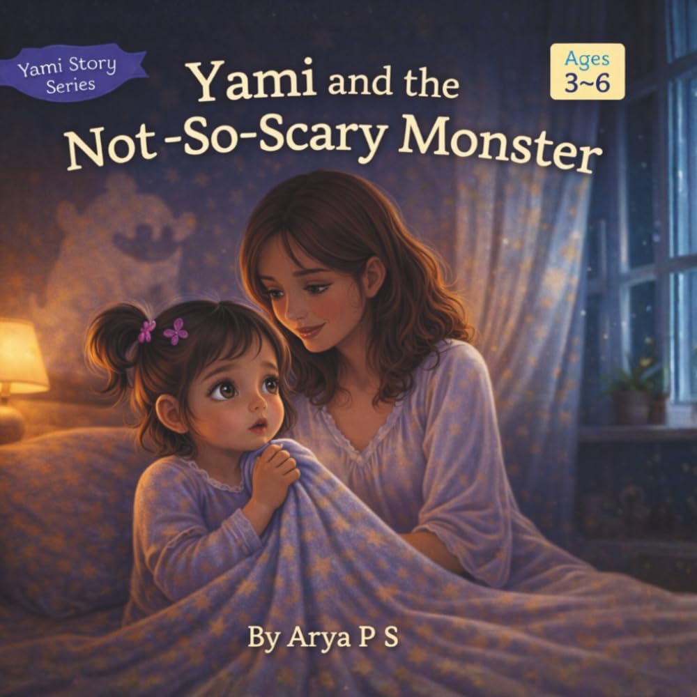 Yami and the Not-So-Scary Monster: A Cozy Bedtime Story for Kids Ages 3–6 About Fear, Courage, and Love: A Gentle Nighttime Story to Help Children Overcome Fear and Sleep Peacefully (Yami Stories)