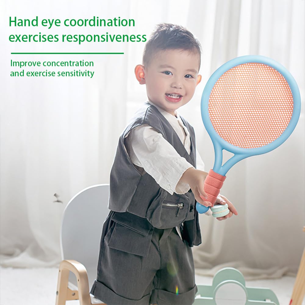 Set de Bádminton Ligero para Niños con 2 Raquetas, 2 Pelotas y 2 Volantes