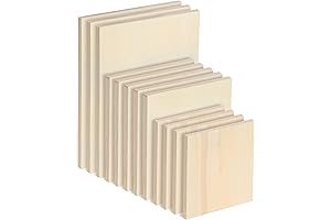 Premium Wood Panel Boards Set for Painting