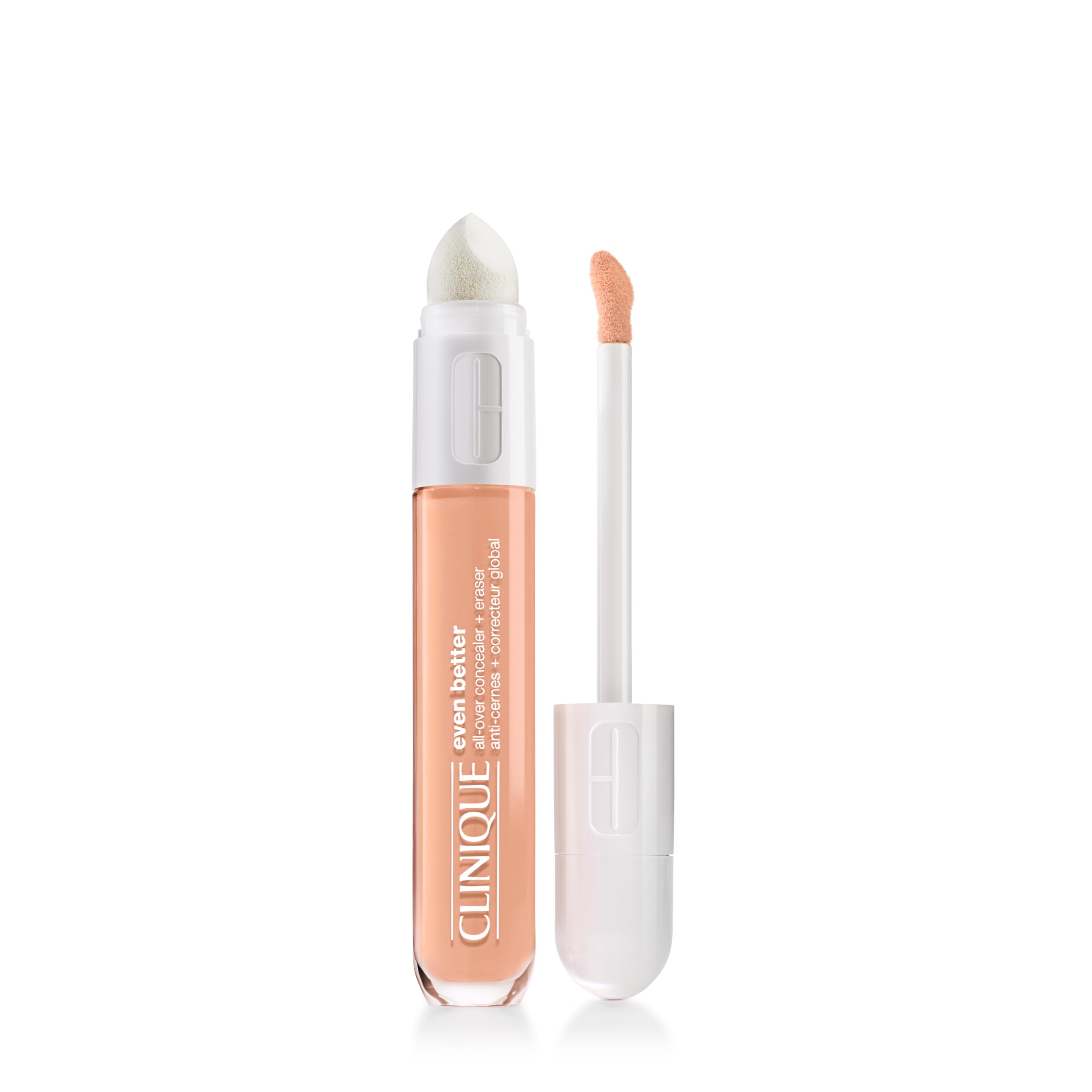 CliniqueEven Better All-Over Full Coverage Concealer + Eraser For Dark Circles | Hydrating, Brightening + Depuffing