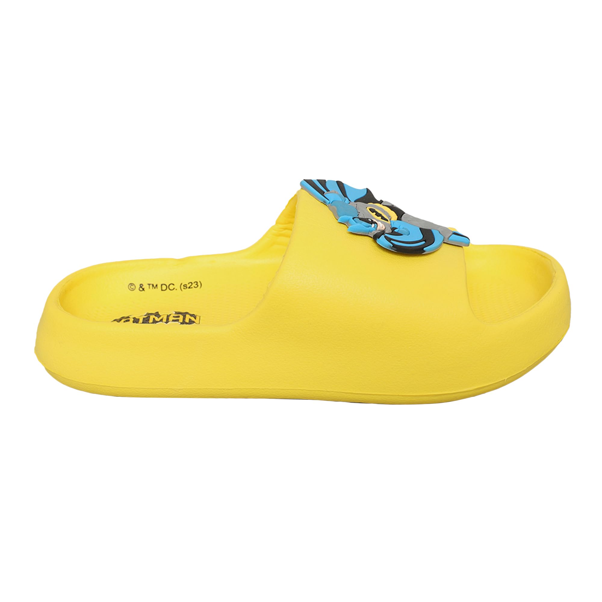 Kidsville Kids Boys Batman Printed Slider Yellow (B0CNH4NB89) Amazon Price History, Amazon Price Tracker