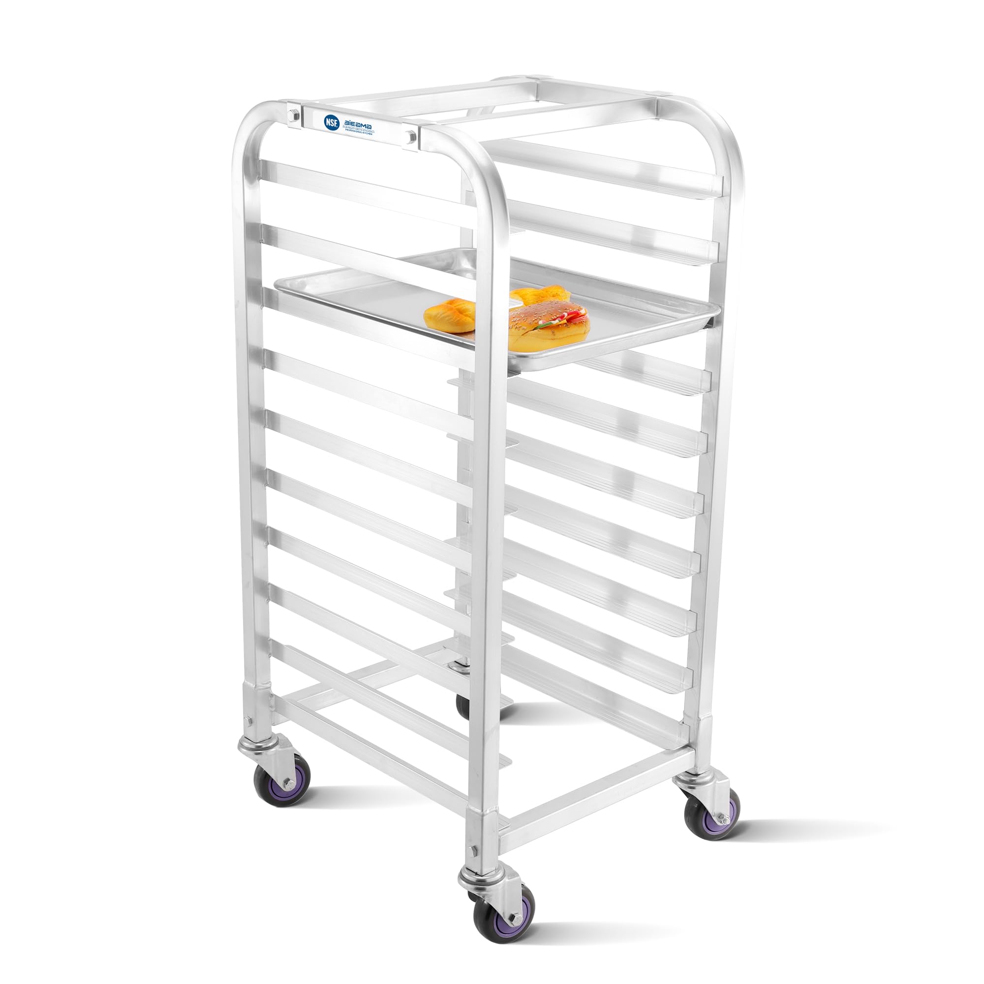 BIEAMA 10-Tier Half Sheet Pan Rack