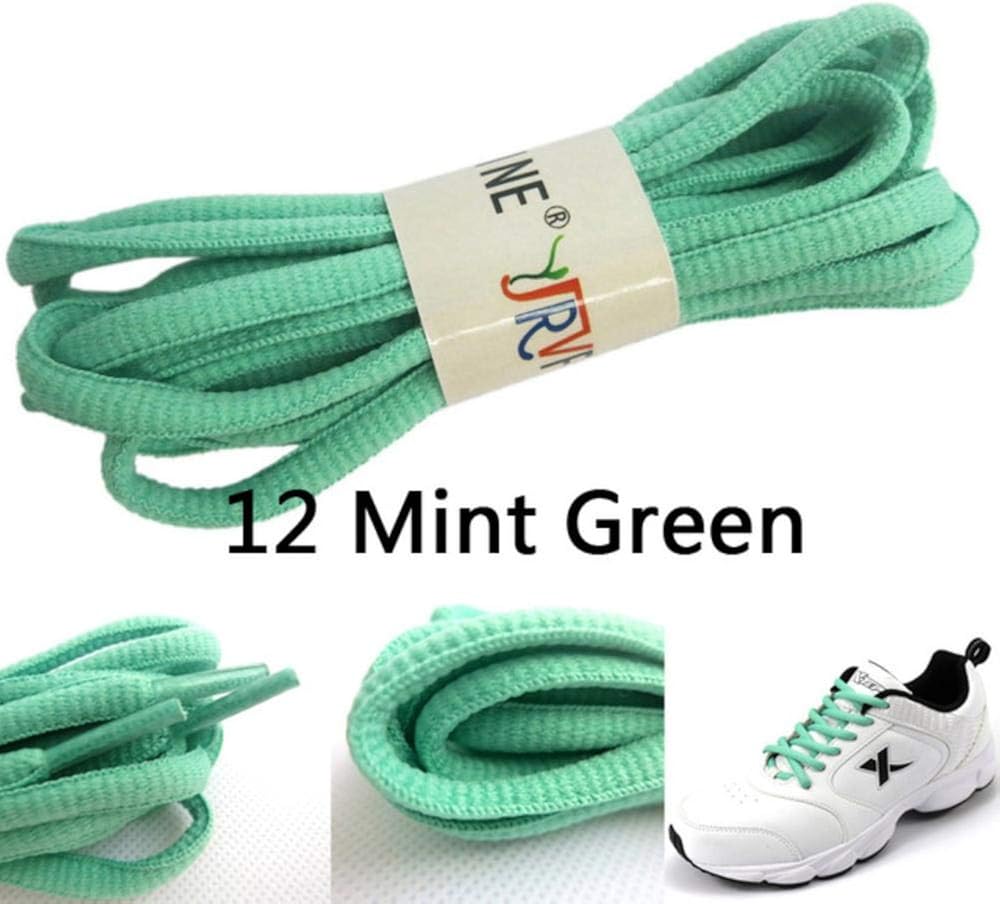 Oval Athletic Shoelaces Brand High Quality Half Round 1/4"Shoe Laces