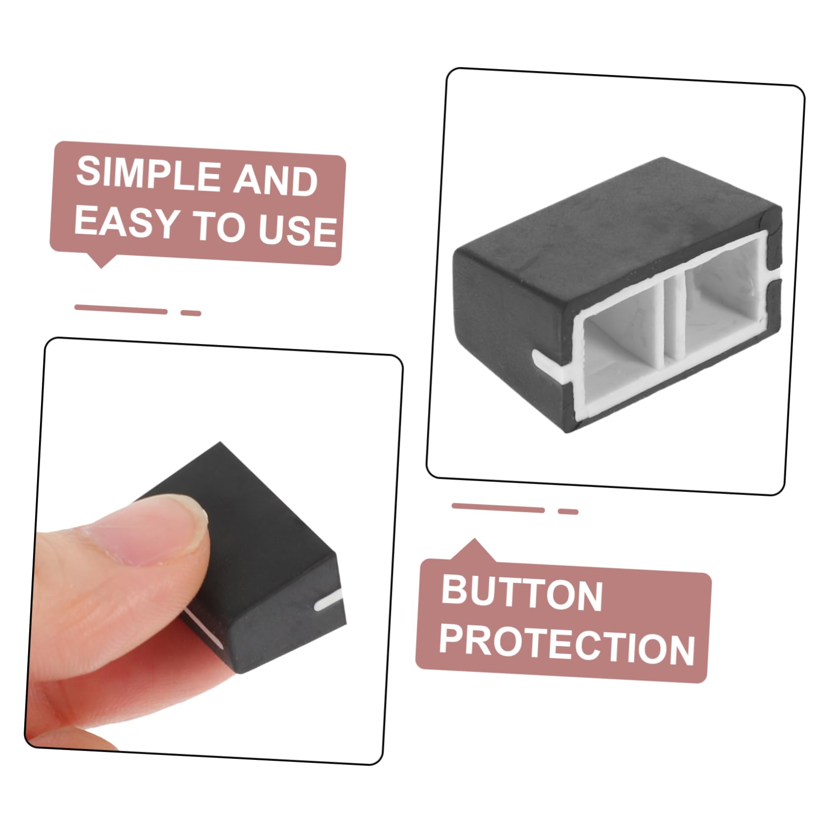 Amazon | CIMAXIC ミキサーコンソールスライダーフェーダーノブ用交換