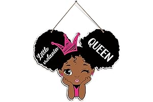 Black Girl Magic Door Decor Sign: Embrace the Power of Self-Expression