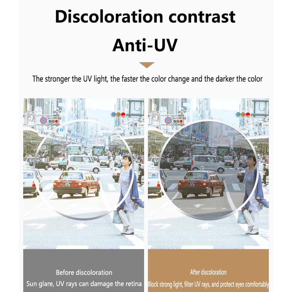 Occhiali da lettura lontane e vicini che cambiano colore intelligenti, luce anti-blu, antiriflesso, anti-affaticamento degli occhi, anti-uv, sonno migliore, adatti per schermo/tv/tablet/smartphone