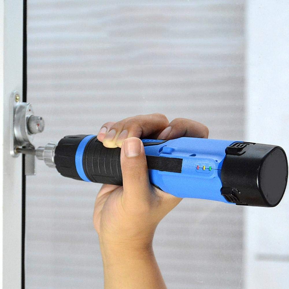 Trapano a carica Cacciavite elettrico Trapano avvitatore elettrico a batteria con gambo dritto multifunzione al litio multifunzione dritto