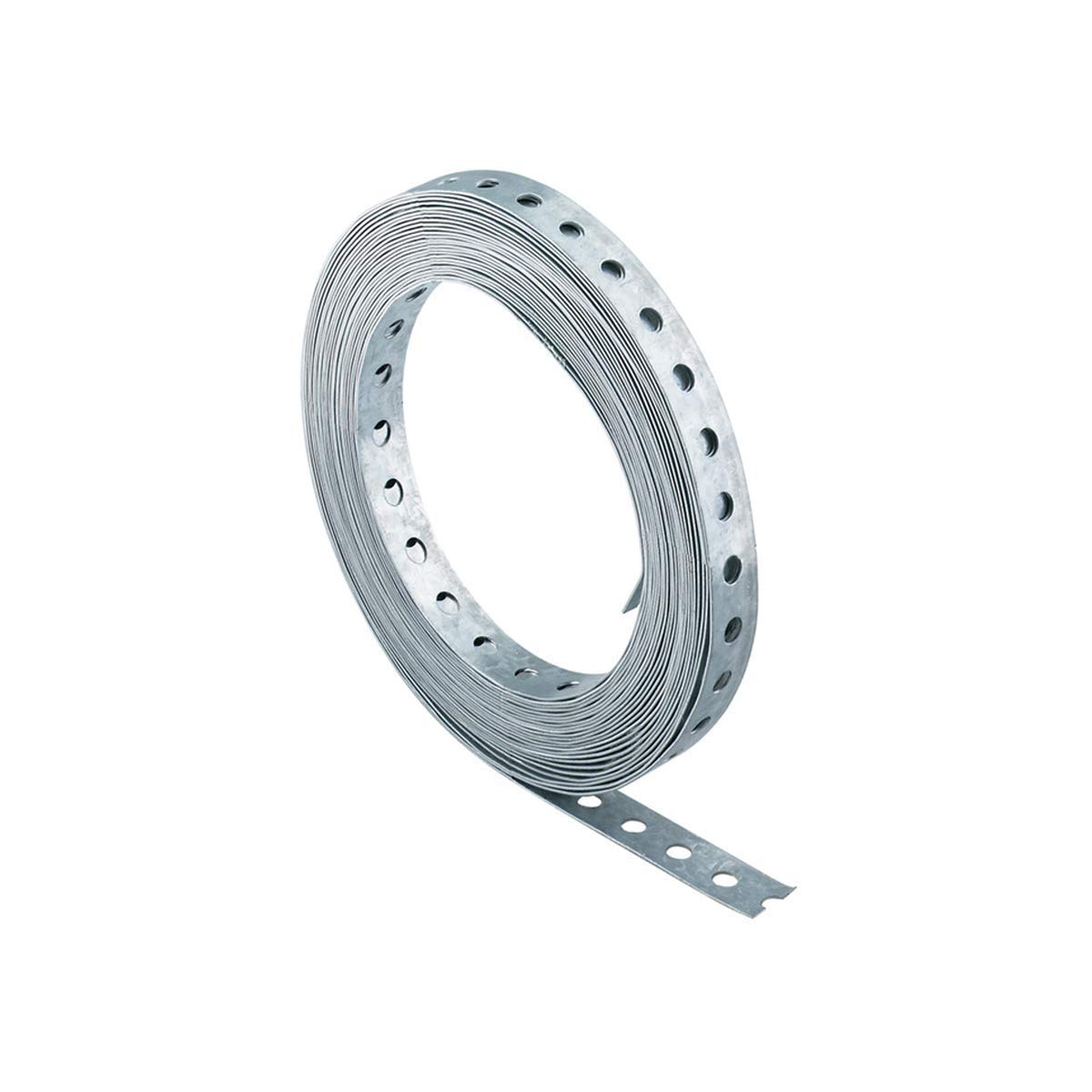 Fischer LBV 26, 8 Bandelle Preforate da 10 metri ciascuna, per fissare cavi e tubi e materiale elettrico in genere, 79551