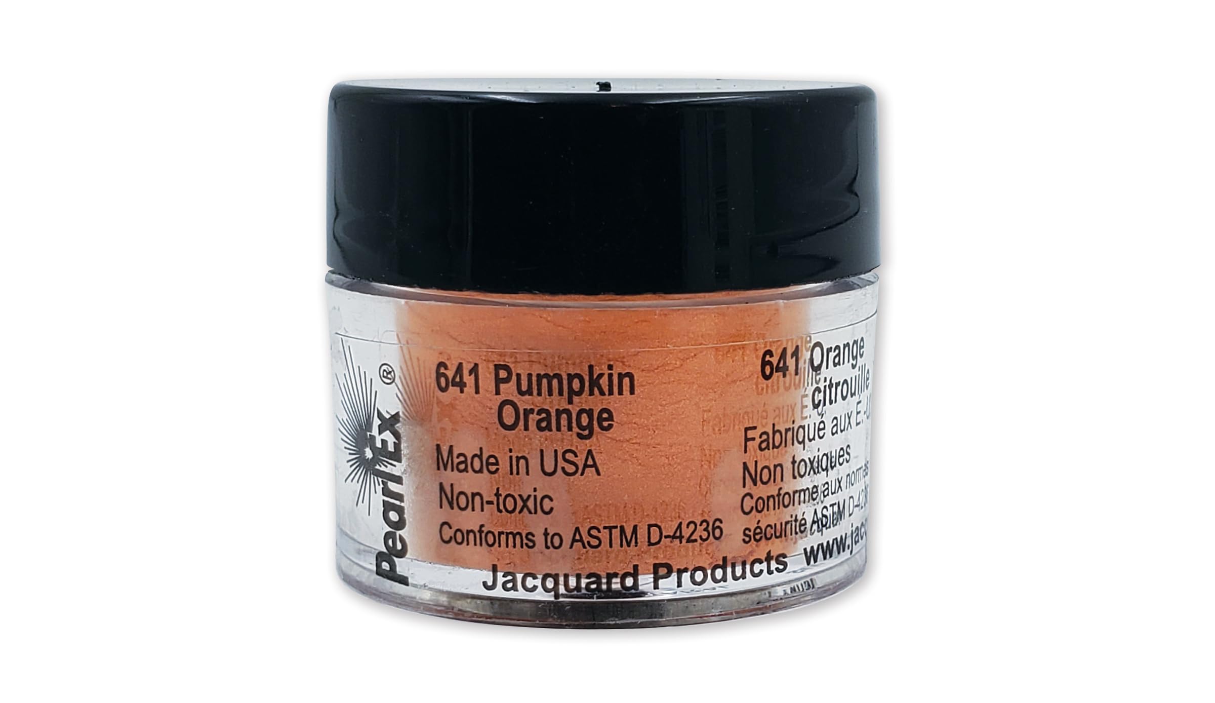 Jacquard Pearl Ex 3 gram #641 Pumpkin Orange
